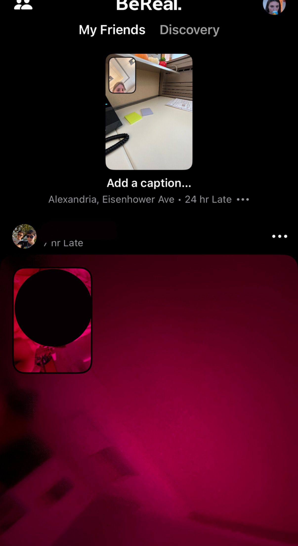 Главная лента BeReal