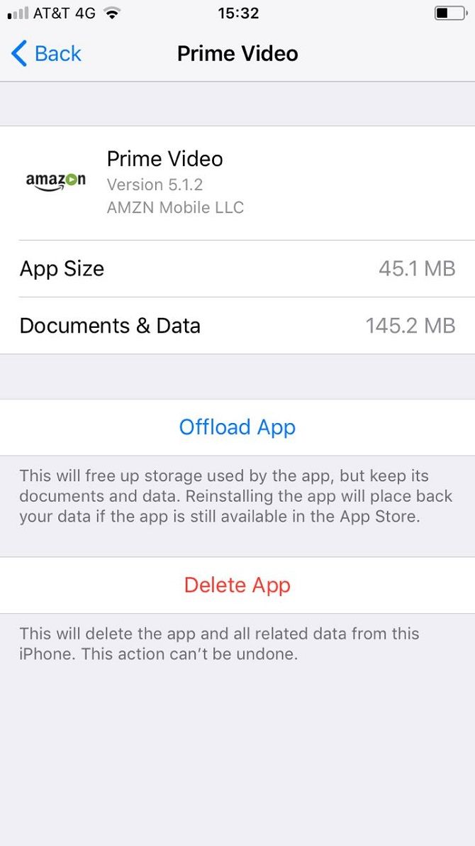 кнопка выгрузки приложения