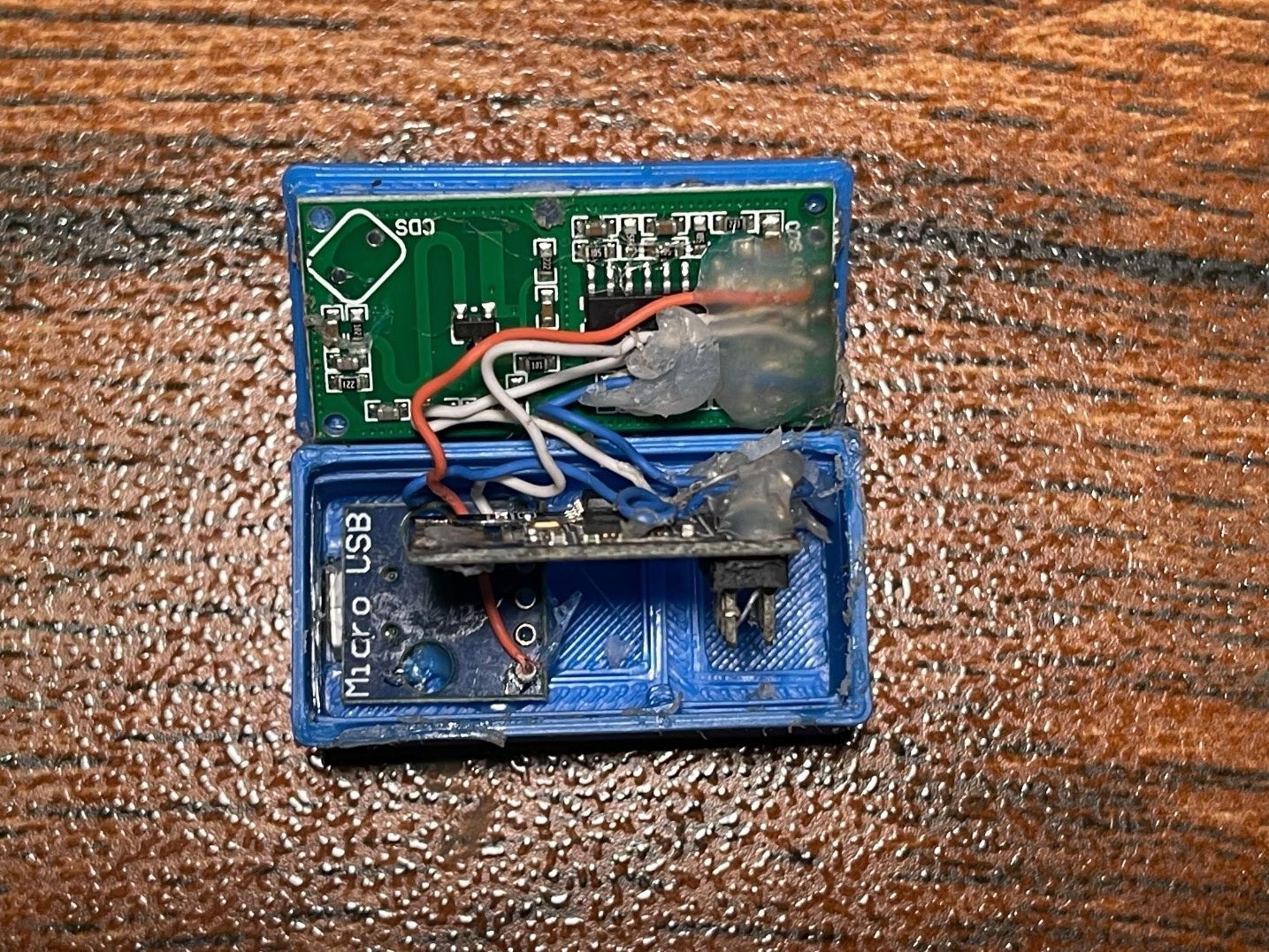 Сборка плат в 3D-печатном корпусе