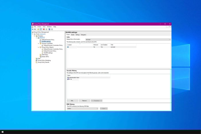 gpedit.msc на Server 2019: открыть и использовать