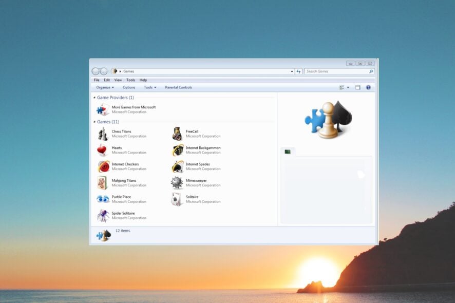 Установить игры Windows 7 на Windows 11