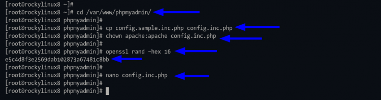 Настройка phpMyAdmin