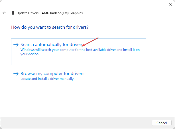 Поиск драйверов автоматически в Windows