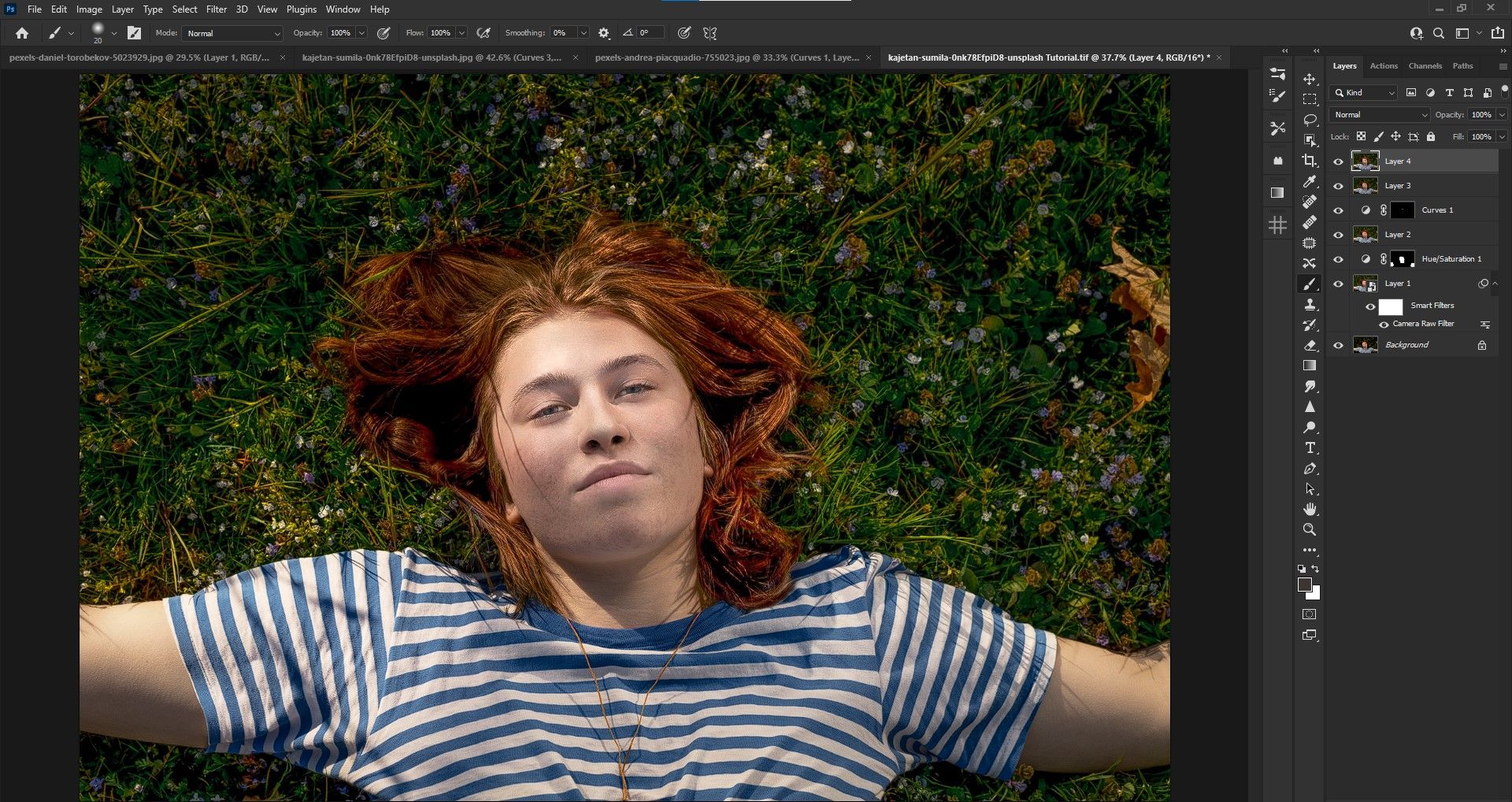 Итог после ретуши