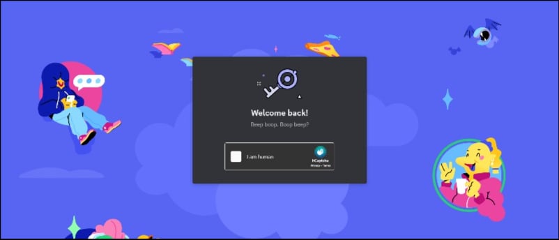 Вход в аккаунт Discord — экран логина и опция QR-кода