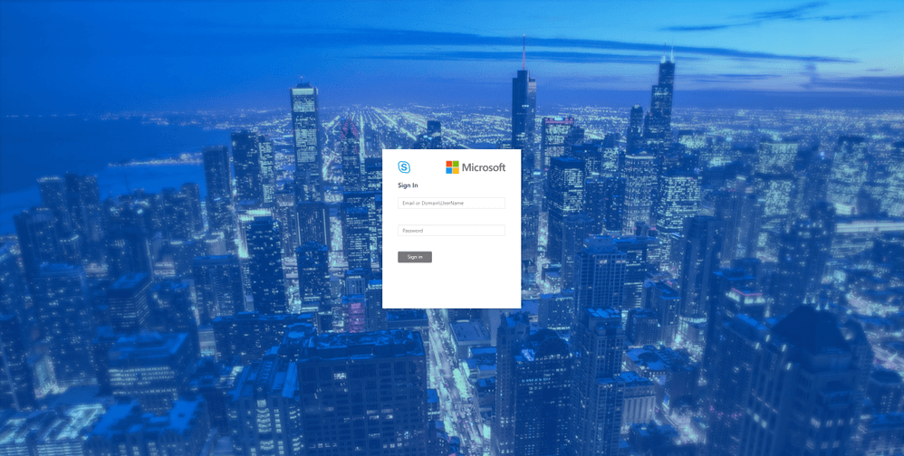 Панель управления Skype for Business с выделенным списком пользователей