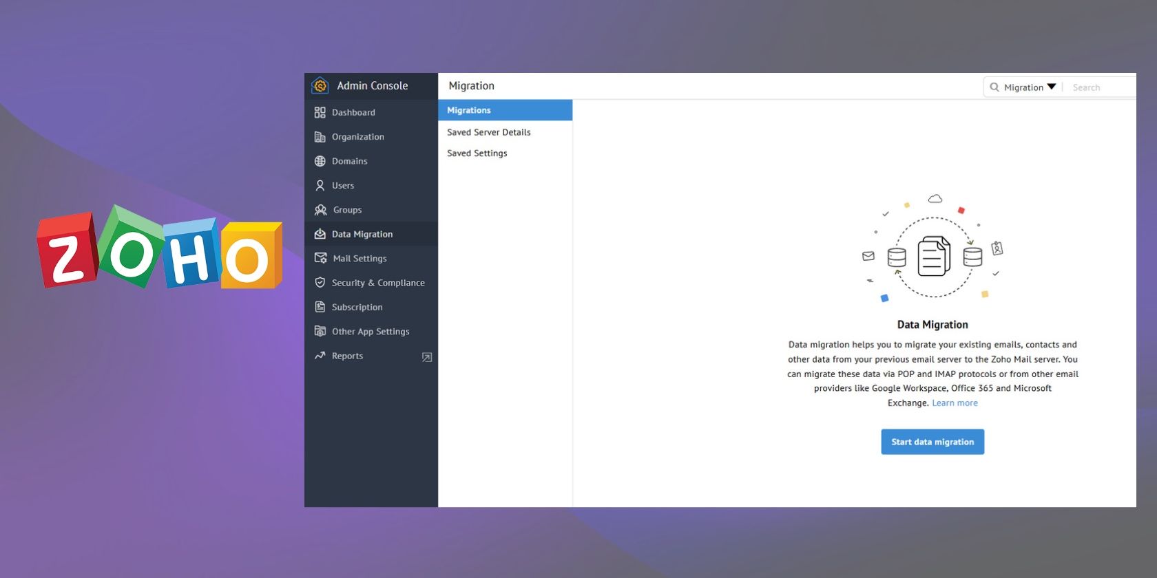 Перенос почты с Gmail на Zoho Mail — инструкция
