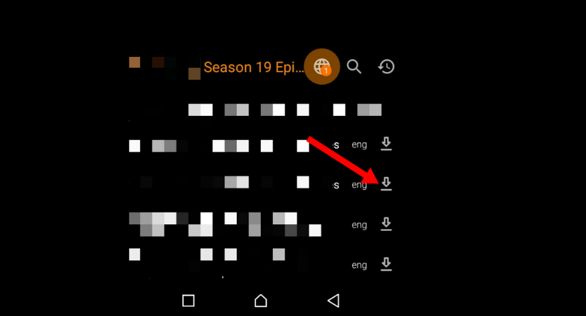 Выбор и загрузка субтитров в VLC