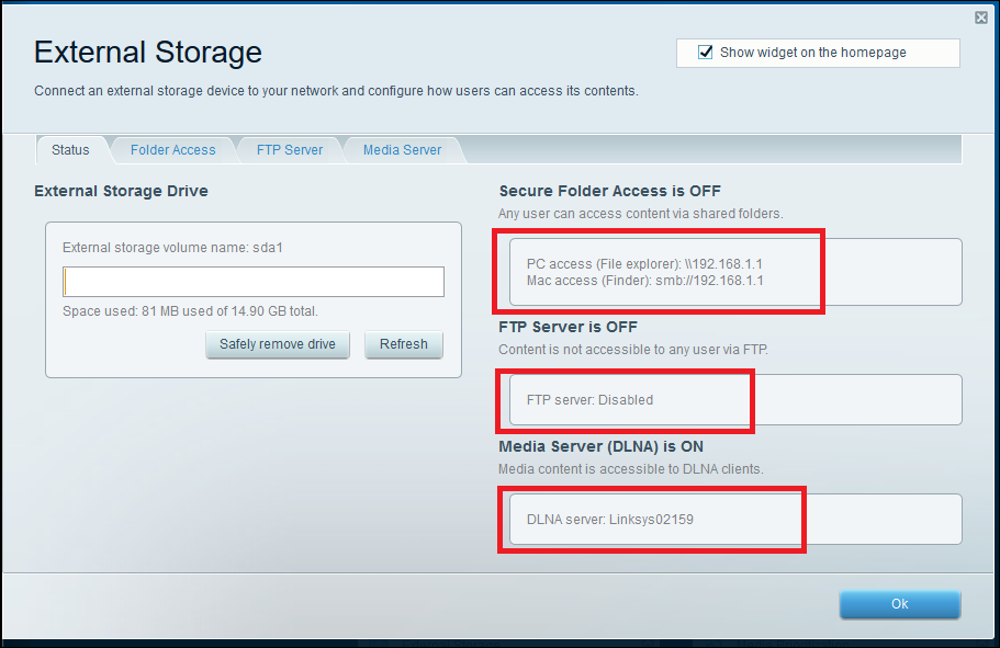 Обзор External Storage в Smart Wi‑Fi с детальной информацией о способах доступа к диску