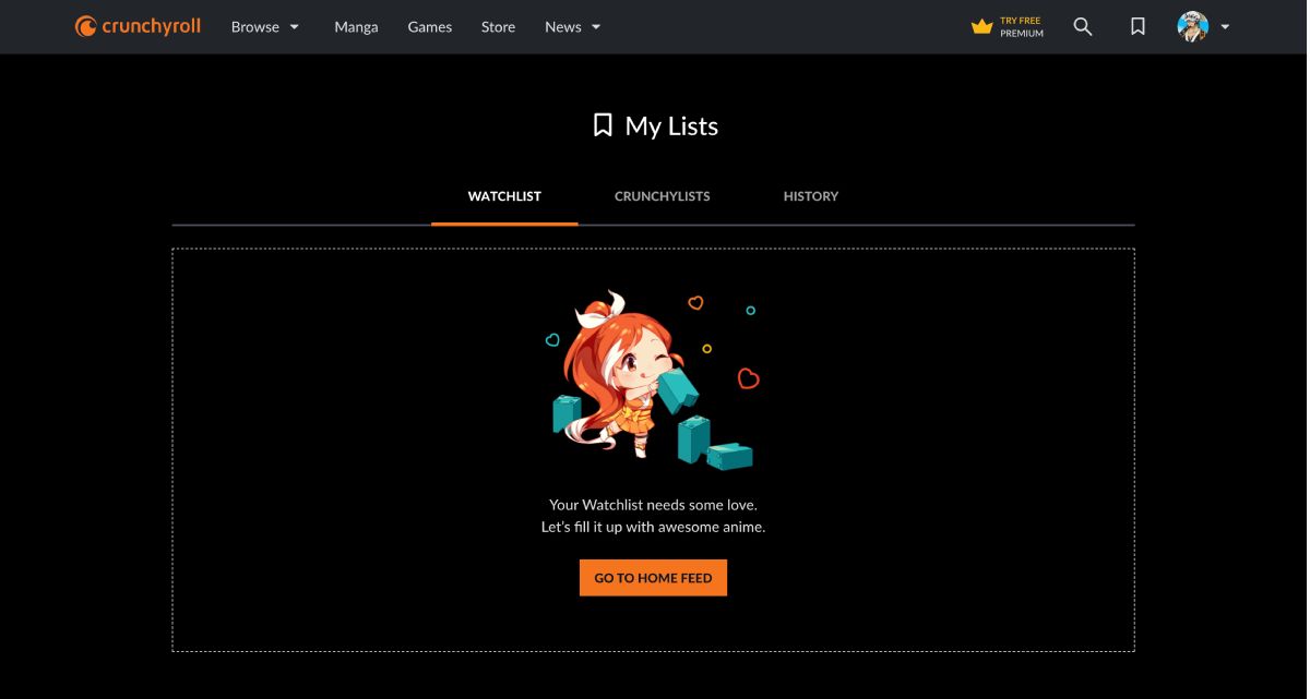 Добавление в список просмотра