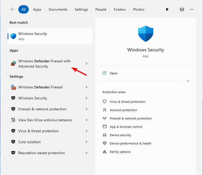 Удаление дубликатов правил брандмауэра Windows