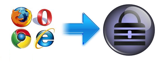 Импорт паролей в KeePass