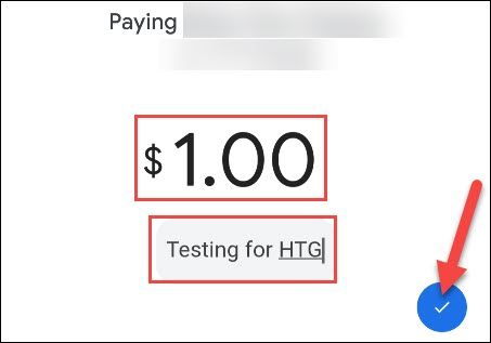 Ввод суммы и заметки