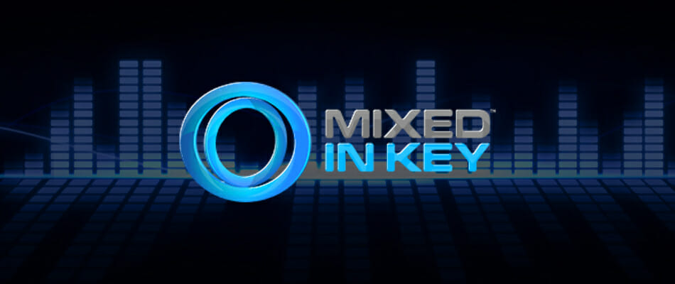 Логотип Mixed in Key и интерфейс программы