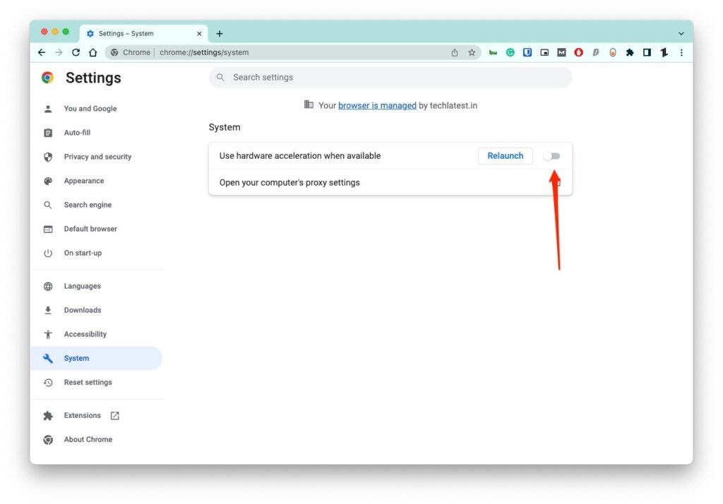 Chrome Hardware Acceleration - Crunchyroll Black Screen Error