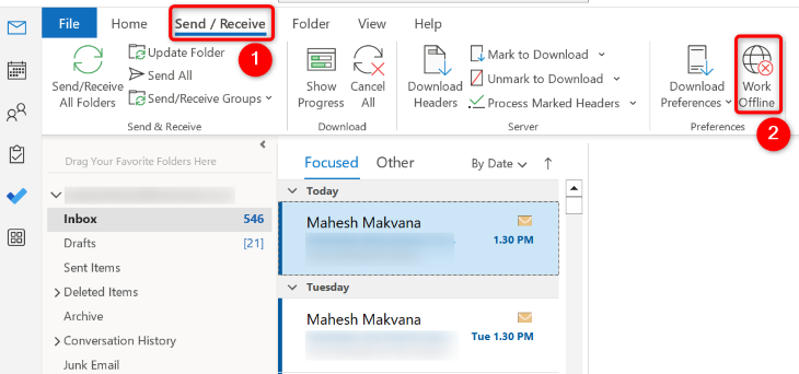 Outlook не синхронизирует почту — быстрое решение