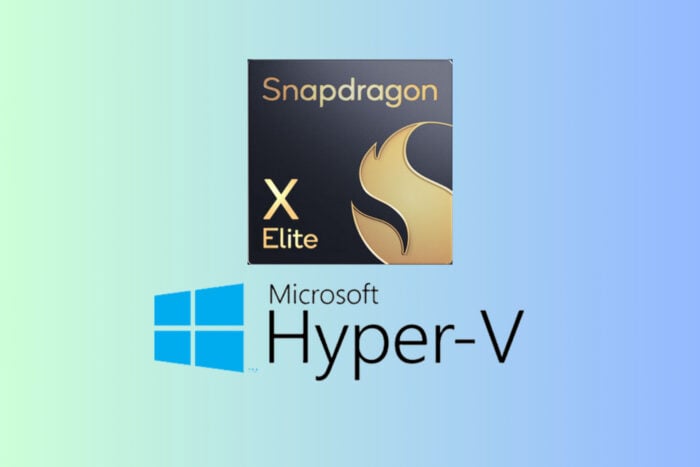 Процесс настройки Hyper-V на ноутбуке Snapdragon X Elite