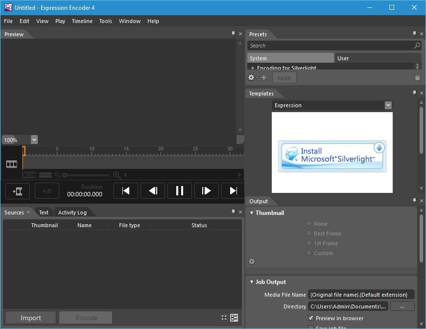 expression-web-encoder