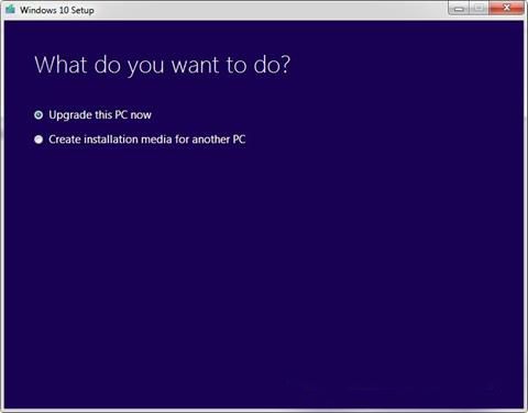 Обновление через Media Creation Tool