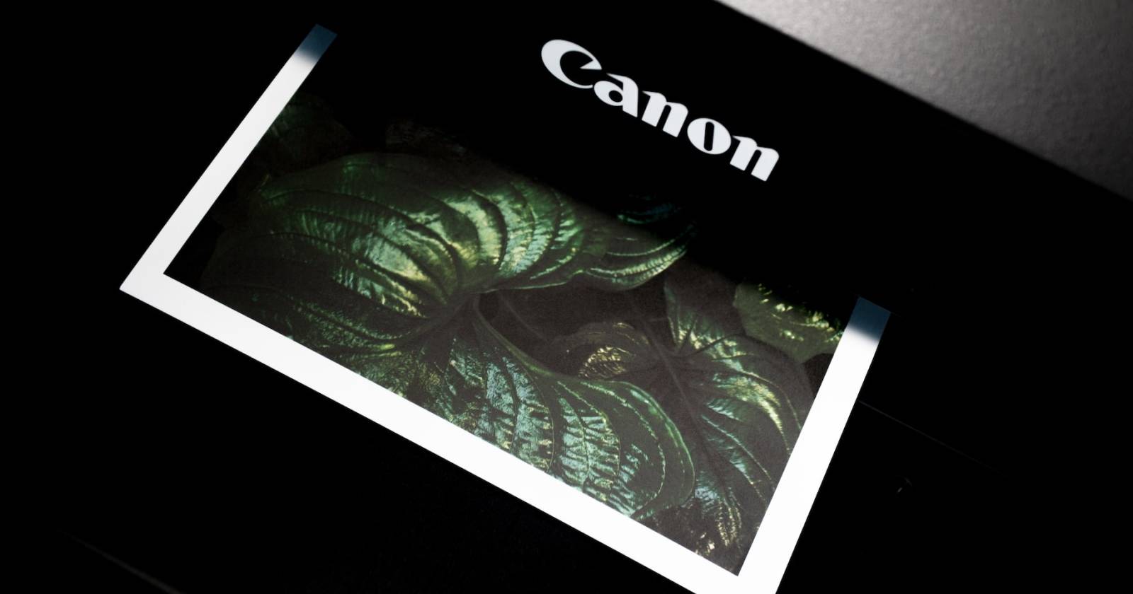 Печать на принтере Canon