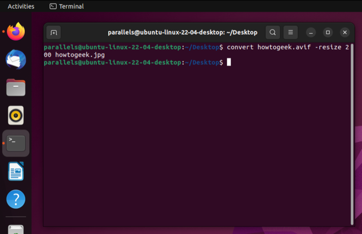 Измените размер изображения в командной строке Linux с помощью ImageMagick
