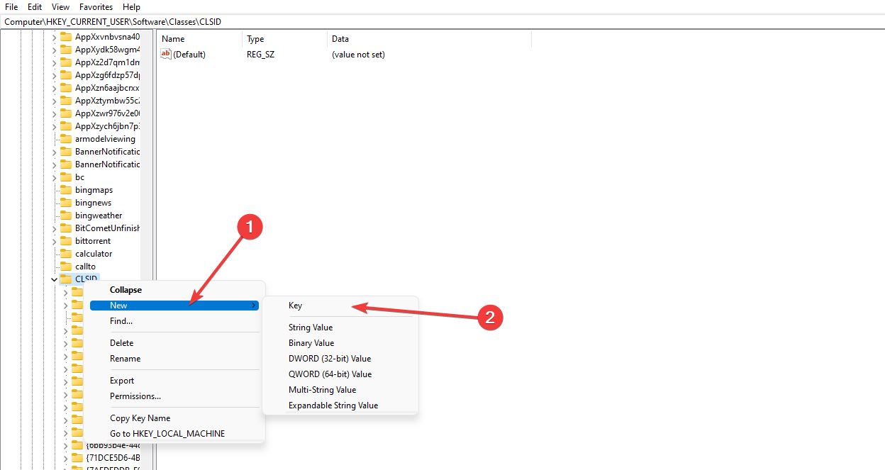 Новый ключ создан