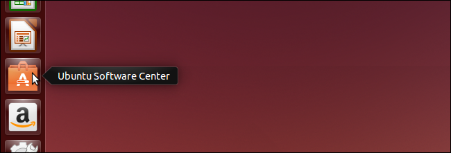 Открытие Ubuntu Software Center