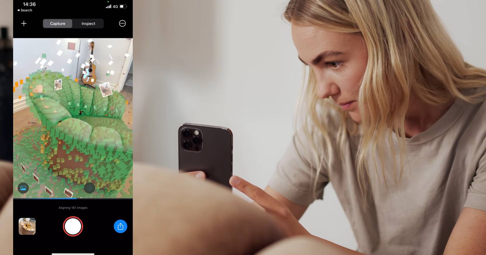 RealityScan: сканирование 3D‑объектов на iPhone