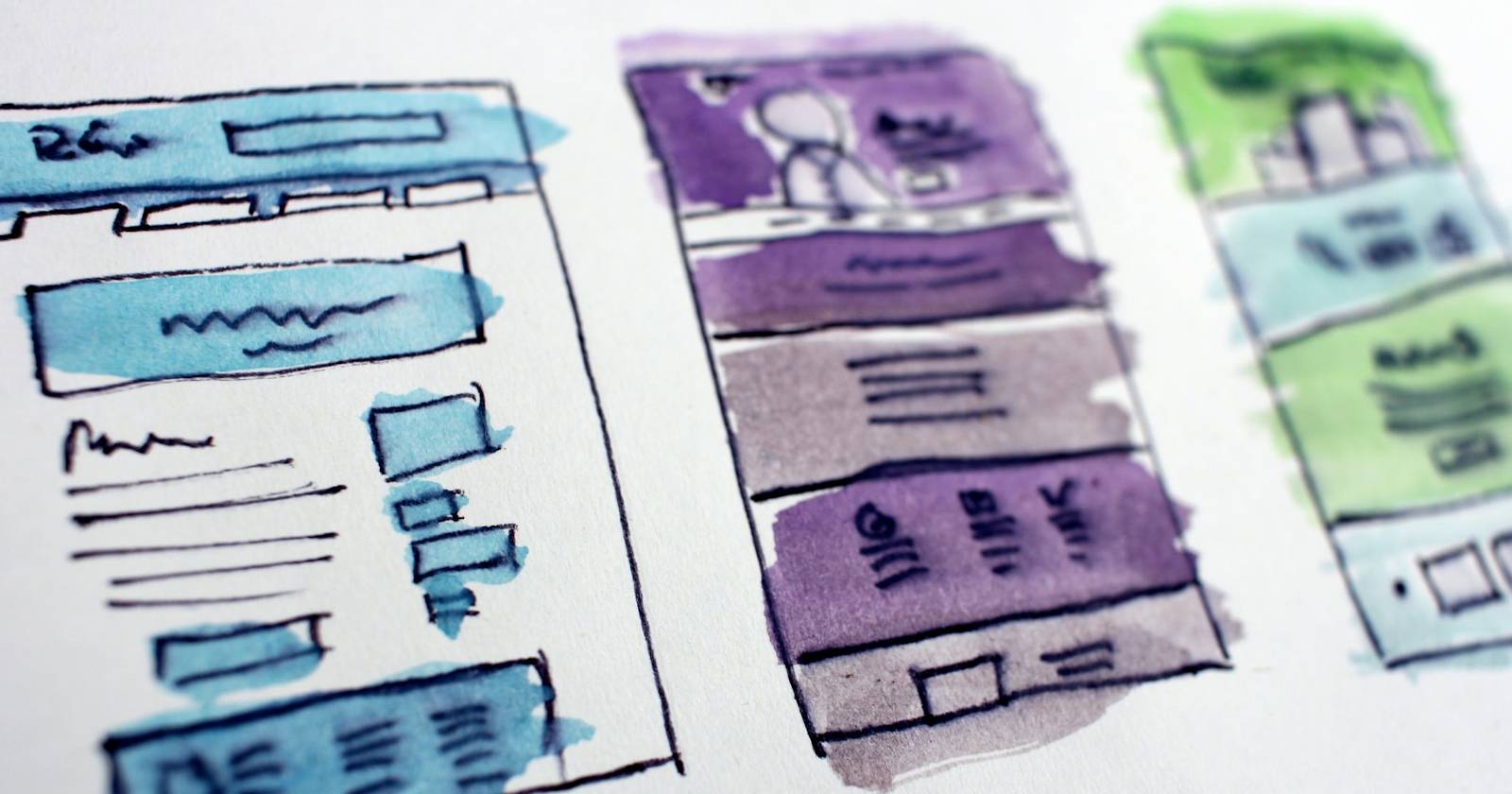 Пользовательский макет страницы приложения или сайта