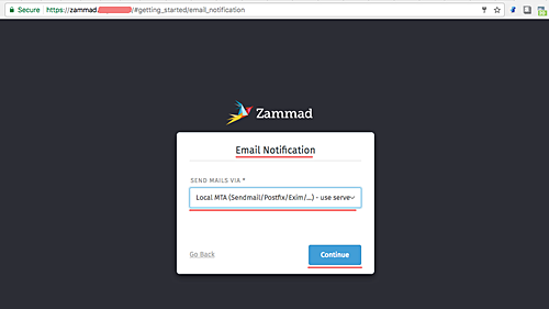 Настройка email
