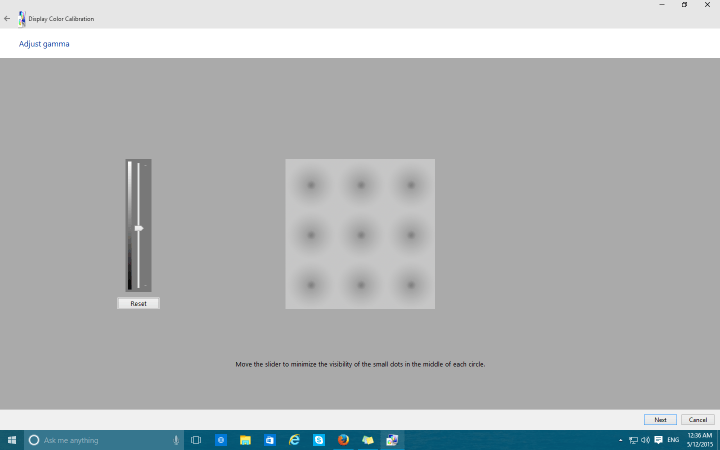 Мастер калибровки цвета дисплея в Windows