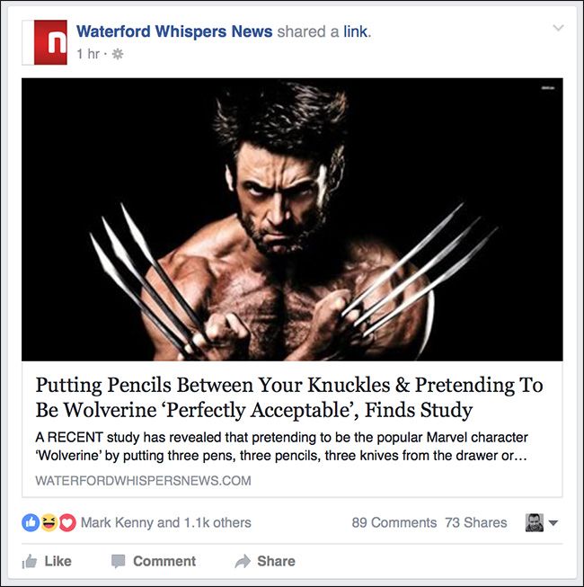 Пример кнопки на посте в веб‑версии для скрытия всех постов от источника