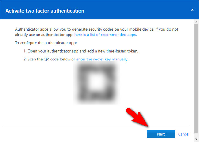 Сканирование QR‑кода для 2FA