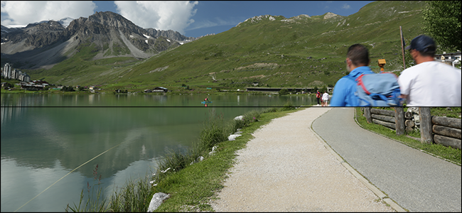 Удаляем людей с фото: медианный стек в Photoshop