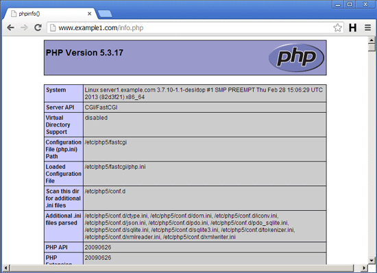 Apache2 + mod_fcgid и PHP5 на openSUSE 12.3
