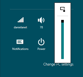 Отключить автоповорот экрана в Windows 8