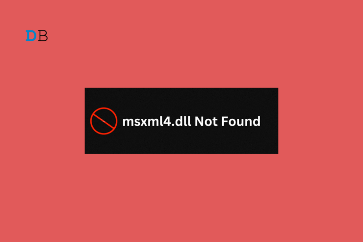 Как исправить msxml4.dll не найдено в Windows 11