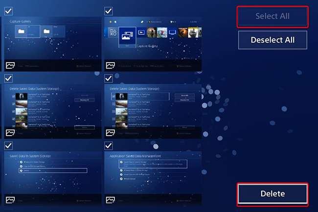Выбор нескольких элементов и удаление