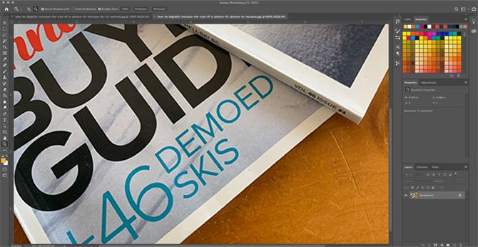 Диаграмма процесса цифрового увеличения фотографии с указанием этапов интерполяции и восстановления деталей