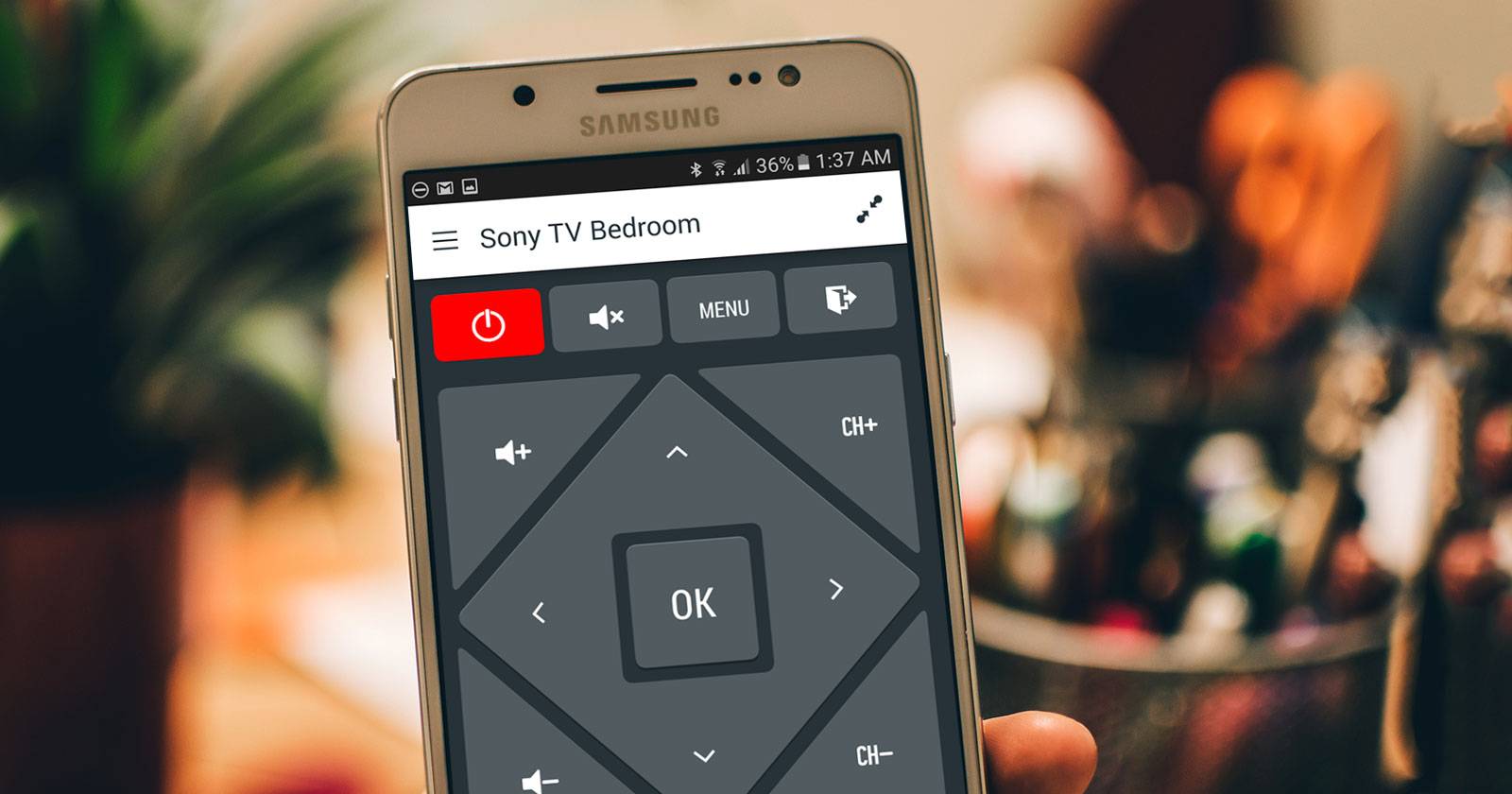 Автоматизация через IR Blaster и AnyMote