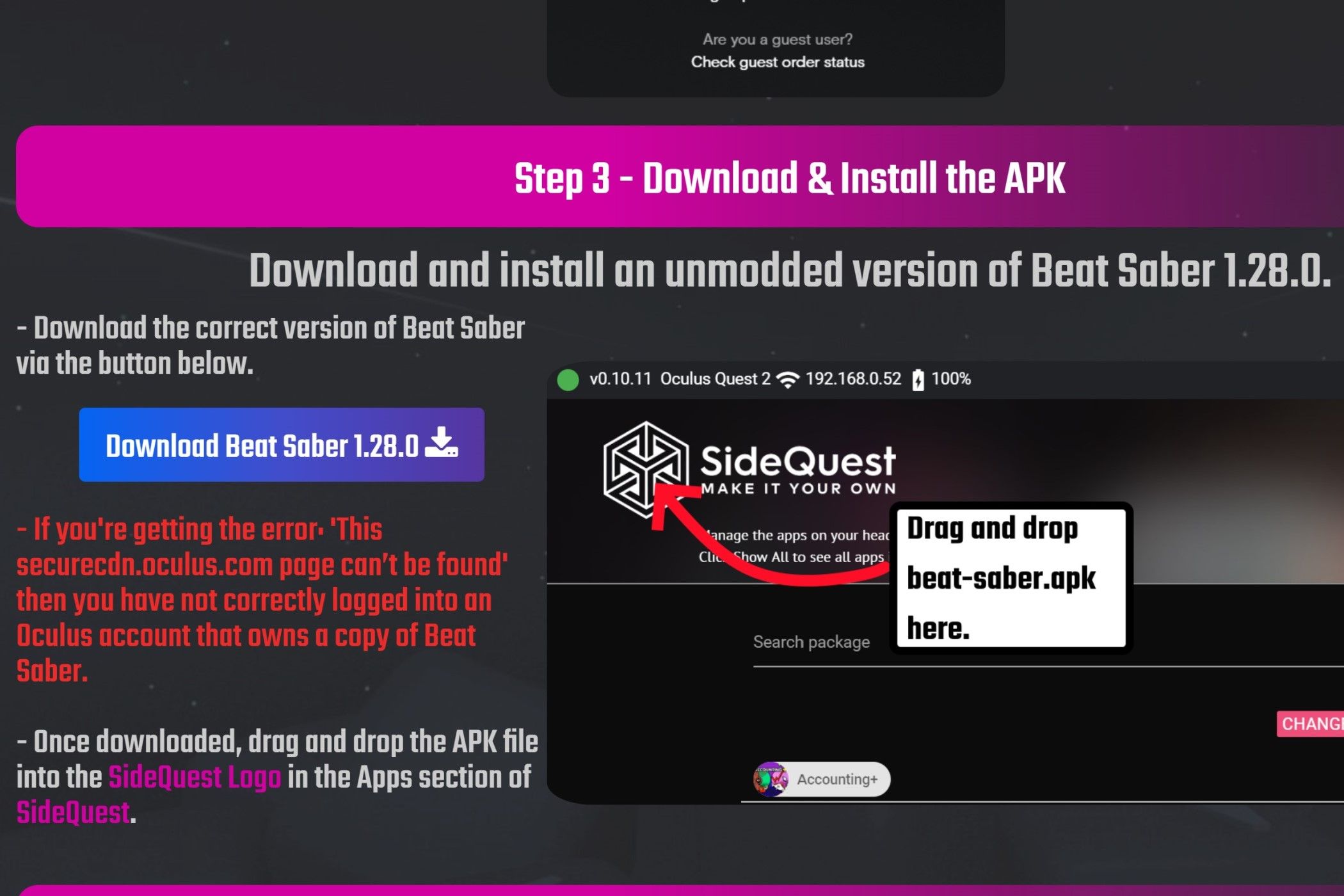 Скачать Beat Saber APK