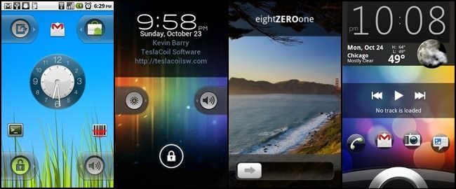 Настройка экрана блокировки Android — WidgetLocker