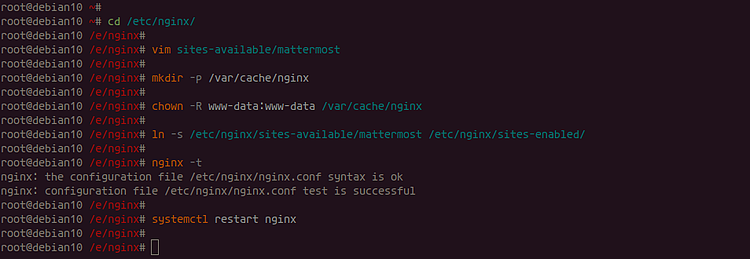 Конфигурация Nginx и тестирование