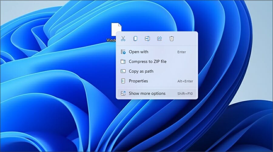 Контекстное меню RAR-файла в Проводнике