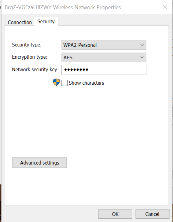 Дополнительные параметры безопасности FIPS