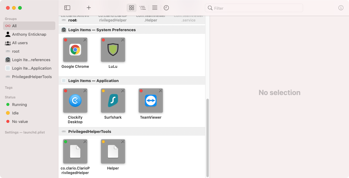 Lingon X — графический интерфейс для планирования задач