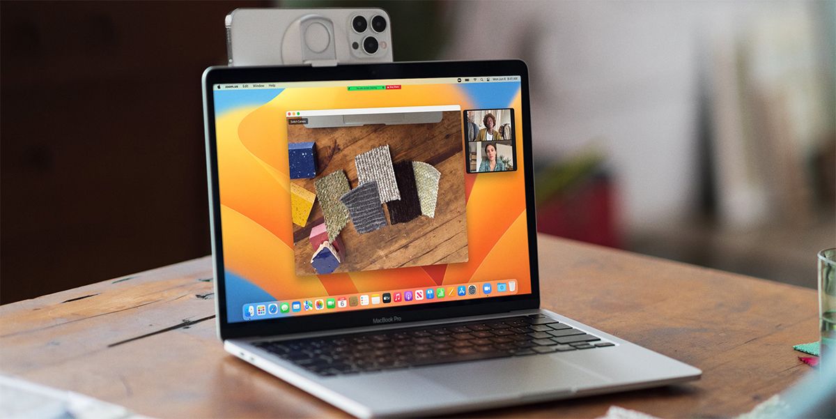 Continuity Camera на macOS Ventura