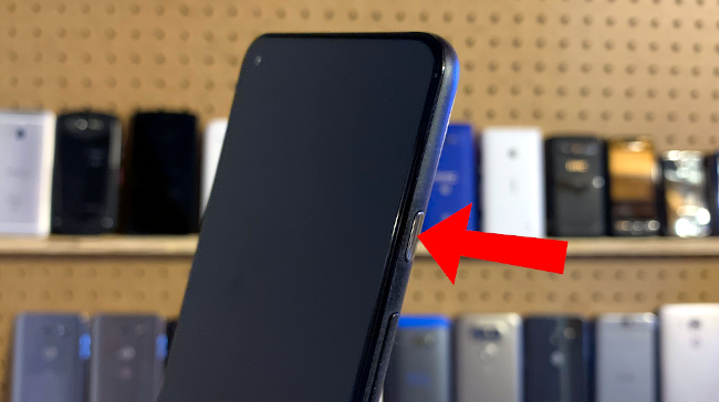 Кнопка питания на Android‑телефоне