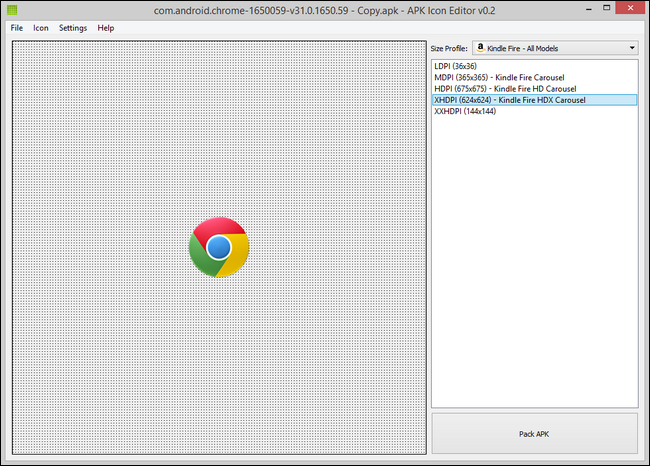 Различие размеров иконок в APK и требуемого размера карусели