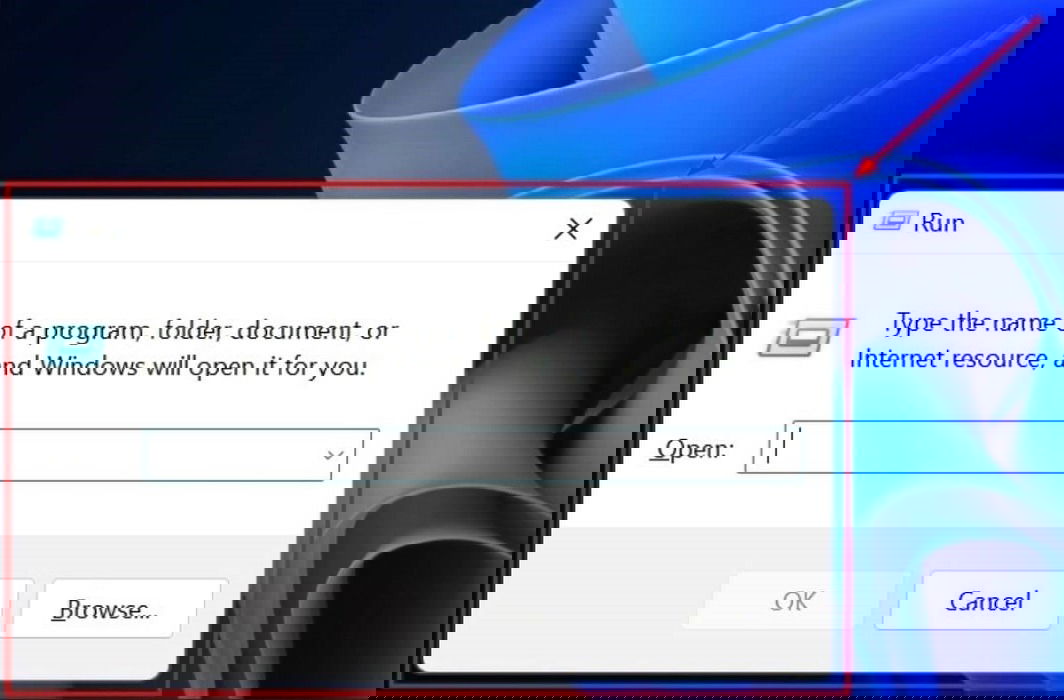 Открытие окна «Выполнить» в Windows